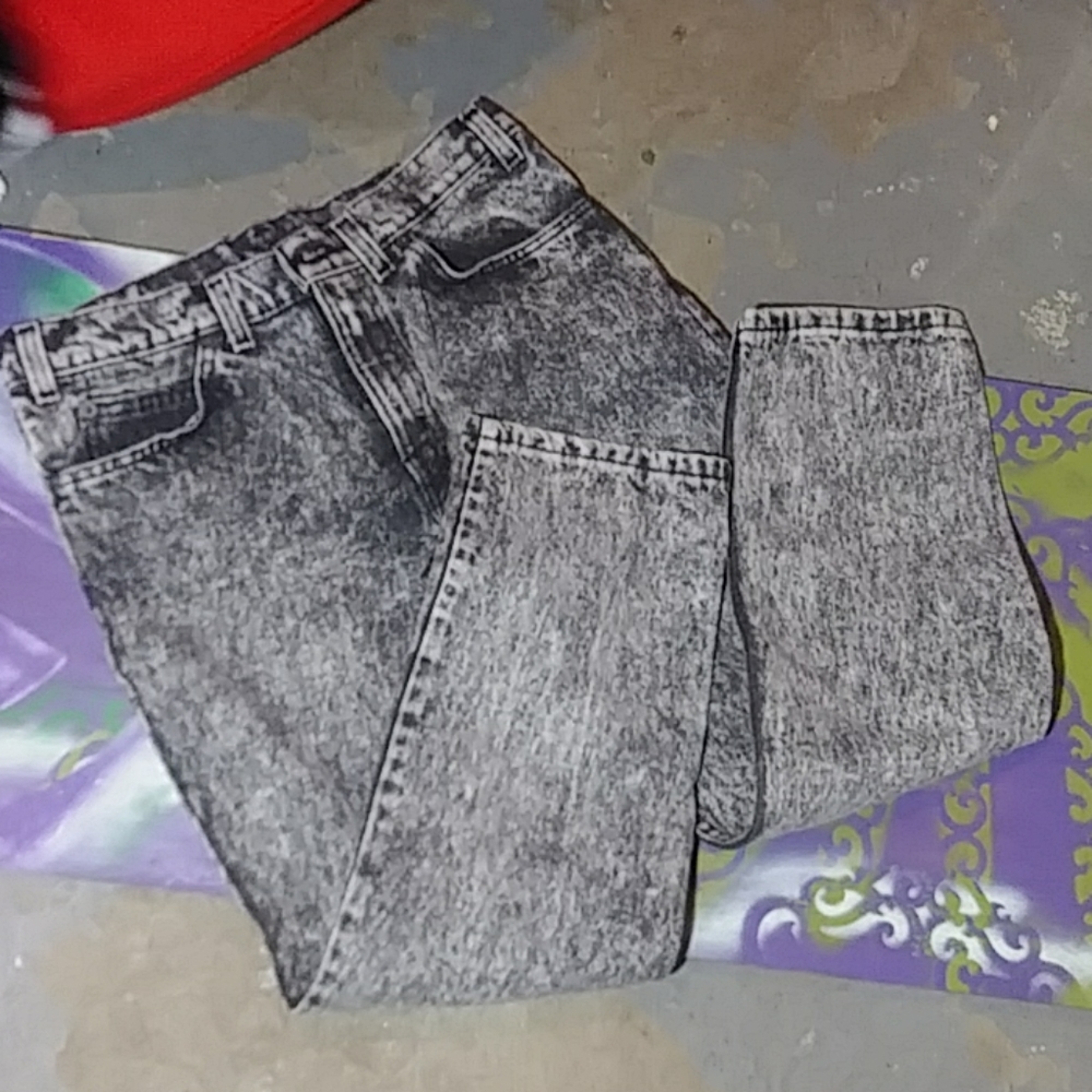 Levi strauss black stone washed